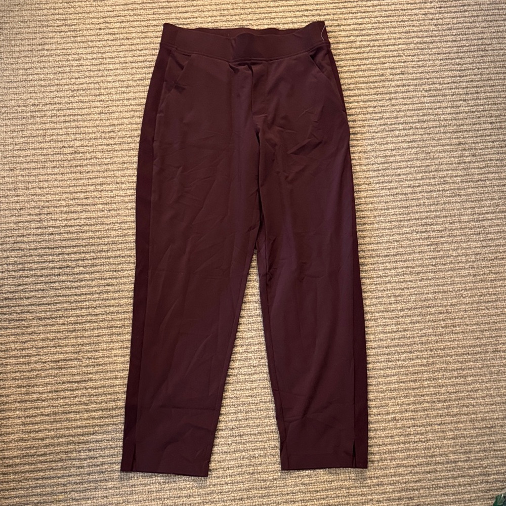 Athleta Deep Burgundy Pants